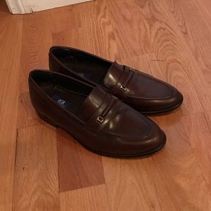 Brown Leather Loafer